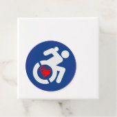 Étiquettes Cadeau Amour Handicap (En situation)