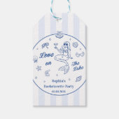 Étiquettes-cadeau Amour Sur Le Lac Bachelorette (Devant)