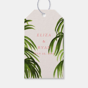 Étiquettes-cadeau Amour tropical / Balise