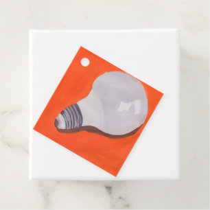 Étiquettes Cadeau Ampoule