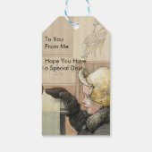 Étiquettes-cadeau Amusant petit camarade (Dos)