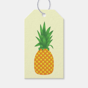 Étiquettes-cadeau Ananas