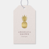 Étiquettes-cadeau Ananas (Dos)