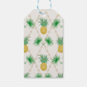 Étiquettes-cadeau Ananas, rétro (Dos)
