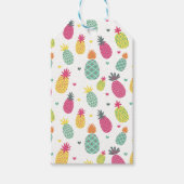 Étiquettes-cadeau Ananas Tropical Fruité (Devant)