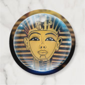 Étiquettes Cadeau Ancien roi pharaon égyptien (Dos)