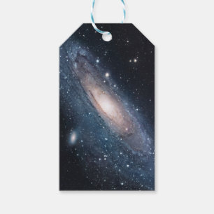 Étiquettes-cadeau androméda galaxie voie laiteuse cosmos univers