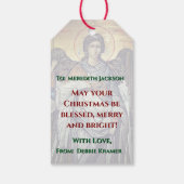 Étiquettes-cadeau Angel Michael (Dos)