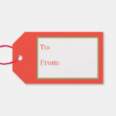 Étiquettes-cadeau Anges de Noël vintages rétro (Dos (Horizontal))