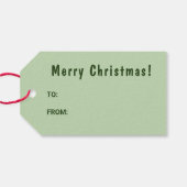 Étiquettes-cadeau Anglais Creme Labrador Retriever Christmas Tree (Dos (Horizontal))