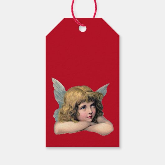 Étiquettes-cadeau Angle vintage (Devant)