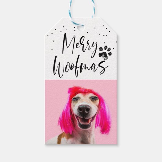 Étiquettes-cadeau Animaux de compagnie 2 Photo Noël (Devant)