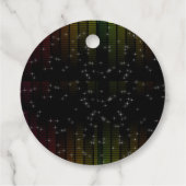 Étiquettes Cadeau Années 80, Rétro, Merci (Dos)