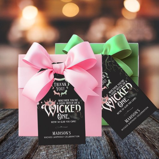 Étiquettes-cadeau Anniversaire bon ou mauvais