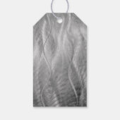 Étiquettes-cadeau Anniversaire brossé métal Abstrait (Dos)