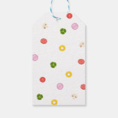 Étiquettes-cadeau Anniversaire de enfant de la fête de la pizza colo (Dos)