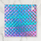 Étiquettes Cadeau anniversaire de la petite sirène (Dos)