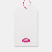 Étiquettes-cadeau Anniversaire de Ladybug et de Cat Noir Chibi (Dos)