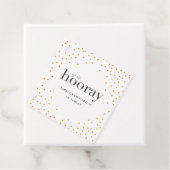Étiquettes Cadeau anniversaire de sip sip hooray (En situation)