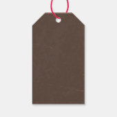 Étiquettes-cadeau Anniversaire de Zombie Apocalypse | Bioaléa d'Hall (Dos)