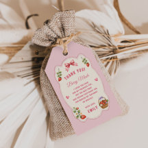 Anniversaire doux à la fraise sauvage