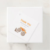 Étiquettes Cadeau Anniversaire du Camion Cute Monster (En situation)