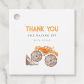 Étiquettes Cadeau Anniversaire du Camion Cute Monster (Devant)