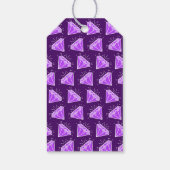 Étiquettes-cadeau Anniversaire du mariage d'Amethyst Merci pour (Dos)