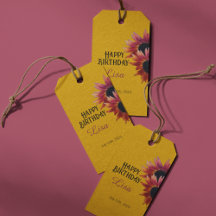 Anniversaire du Tournesol en acajou