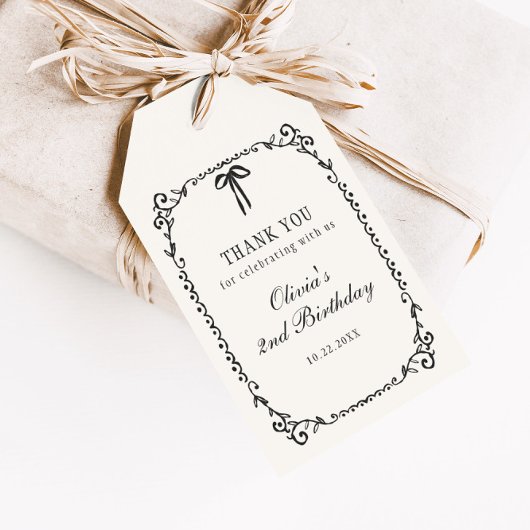 Étiquettes-cadeau Anniversaire D'Un Petit Boo Halloween