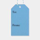 Étiquettes-cadeau Antiguan Beach Beautiful Tropical Landscape (Dos)