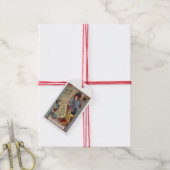 Étiquettes-cadeau Antique Valentine Salutations (Avec de la ficelle)