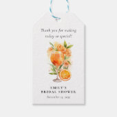Étiquettes-cadeau Aperol Spritz Baby Shower (Devant)