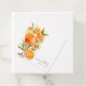 Étiquettes Cadeau Aperol Spritz Baby Shower de Mariée (En situation)