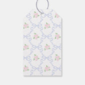 Étiquettes-cadeau Apportez une poupée Anniversaire de la préppie gra (Dos)