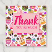 Étiquettes Cadeau Appréciation de l'enseignant Cupcake Vous Prenez L (Dos)