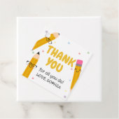 Étiquettes Cadeau Appréciation des enseignants de l'école Carré de M (En situation)