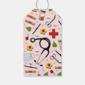 Étiquettes-cadeau Appréciation des infirmières (Dos)