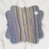 Étiquettes Cadeau Appréciation du client Merci rustique en bois (Dos)