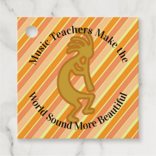 Étiquettes Cadeau Appréciation du professeur de musique Merci Kokope