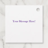 Étiquettes Cadeau Appréciation Merci Cupcake (Dos)