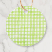 Étiquettes Cadeau Aquarelle Art Lime vert Timeless Spring Multiusage (Devant)