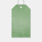 Étiquettes-cadeau Aquarelle Baby shower à thème Merci (Dos)