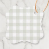 Étiquettes Cadeau Aquarelle Berry fraise Premier anniversaire (Dos)