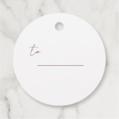 Étiquettes Cadeau Aquarelle Botanique Wreath Noël (Dos)