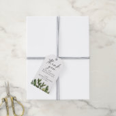 Étiquettes-cadeau Aquarelle Cactus Merci Mariage Succulent (Avec de la ficelle)