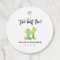 Aquarelle Cactus Taco Bout Love Mariage