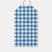 Étiquettes-cadeau Aquarelle Chinoiserie Noël Bow rouge Topio (Dos)