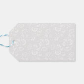 Étiquettes-cadeau Aquarelle Citrons siciliens Joyeux anniversaire (Dos Horizontal)