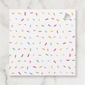 Étiquettes Cadeau Aquarelle d'anniversaire de naissance (Dos)